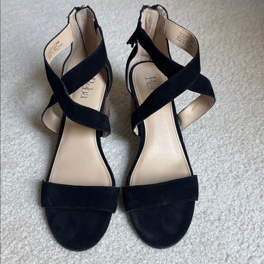 Black Strappy heels